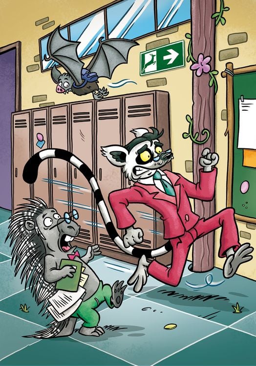 Produktbild: Die h&ouml;chstfamose Zoo-Schule &ndash; Tierisch-lustige Vorlesegeschichte f&uuml;r die erste Klasse
