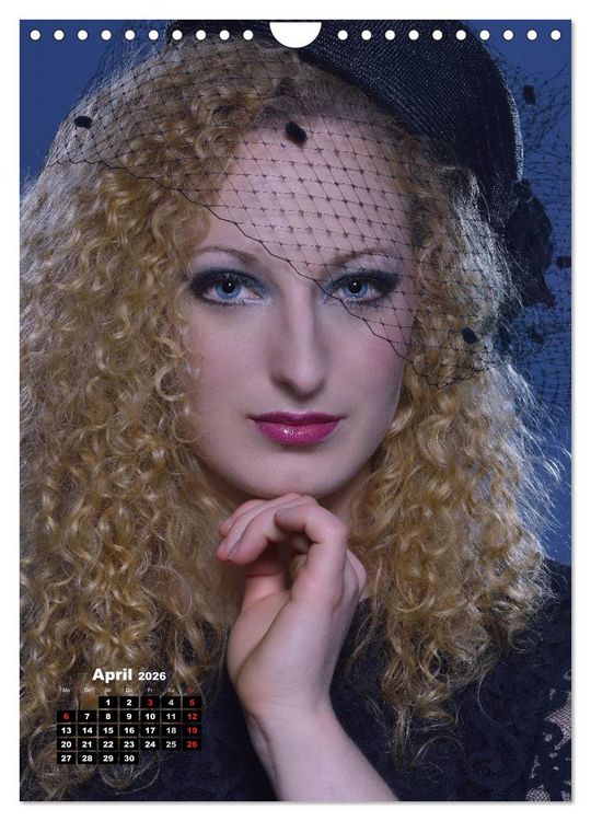 Produktbild: Extrem Make-Up Portraits (Wandkalender 2026 DIN A4 hoch), CALVENDO Monatskalender