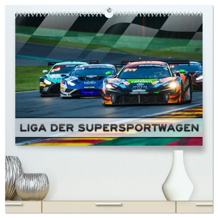 Produktbild: Liga der Supersportwagen (hochwertiger Premium Wandkalender 2026 DIN A2 quer), Kunstdruck in Hochglanz