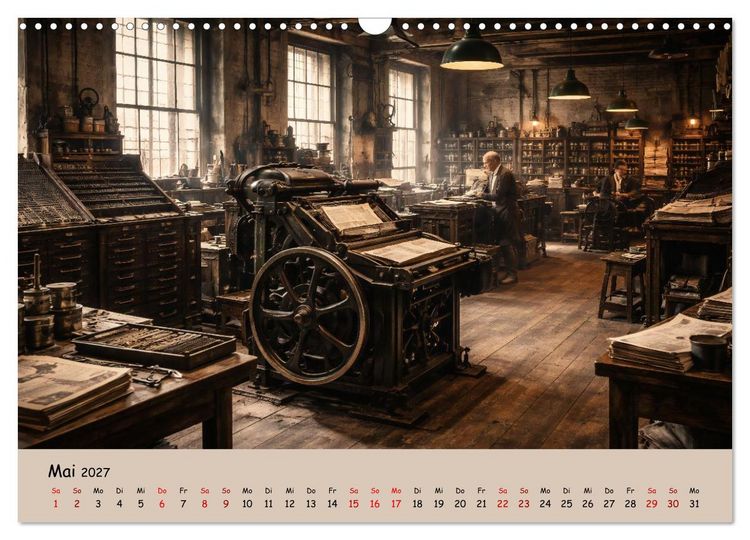 Produktbild: Ursprung: Berufe mit Geschichte. (Wandkalender 2027 DIN A3 quer), CALVENDO Monatskalender