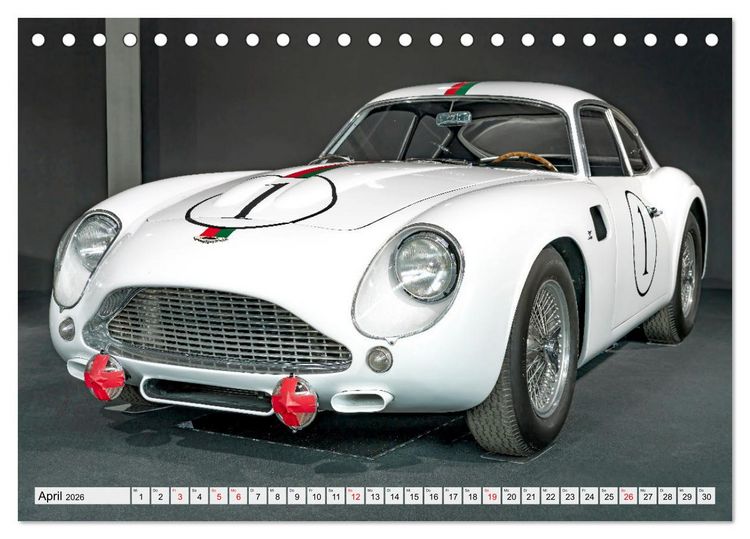 Produktbild: Nationales Auto Museum, Faszination auf R&auml;dern (Tischkalender 2026 DIN A5 quer), CALVENDO Monatskalender
