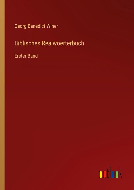 Produktbild: Biblisches Realwoerterbuch