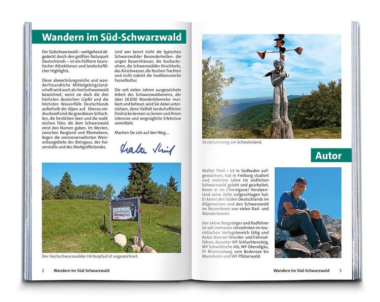 Produktbild: KOMPASS Wanderf&uuml;hrer Schwarzwald S&uuml;d mit Naturpark, Kaiserstuhl und Markgr&auml;flerland, 60 Touren mit Extra-Tourenkarte