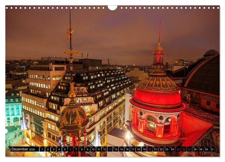 Produktbild: Jugendstilarchitektur - ein Bilderbogen quer durch Europa (Wandkalender 2026 DIN A3 quer), CALVENDO Monatskalender