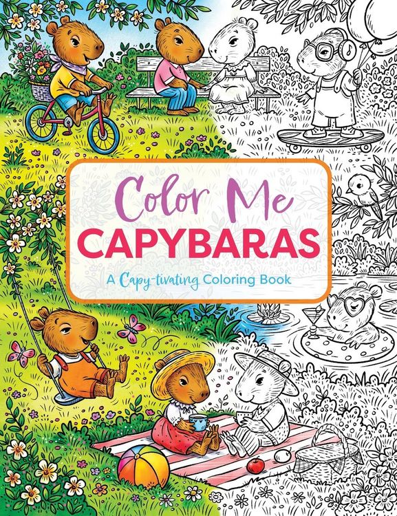 Produktbild: Color Me Capybaras