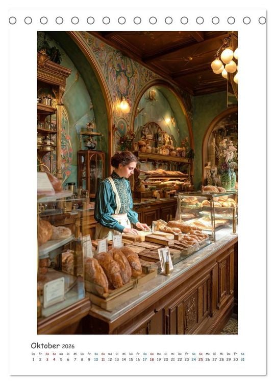 Produktbild: Guten Morgen, B&auml;ckerei (Tischkalender 2026 DIN A5 hoch), CALVENDO Monatskalender