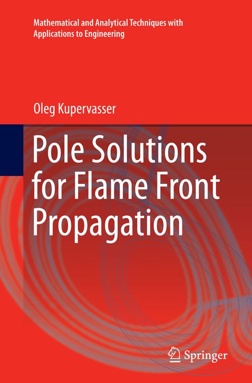 Produktbild: Pole Solutions for Flame Front Propagation