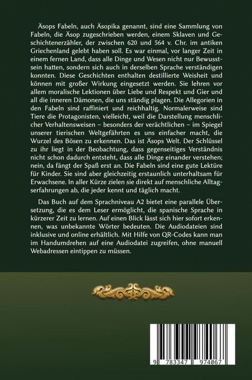 Produktbild: Spanisch lernen mit &Auml;sops Fabeln f&uuml;r Jung und Alt
