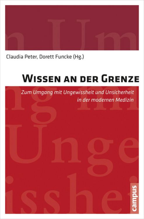 Produktbild: Wissen an der Grenze