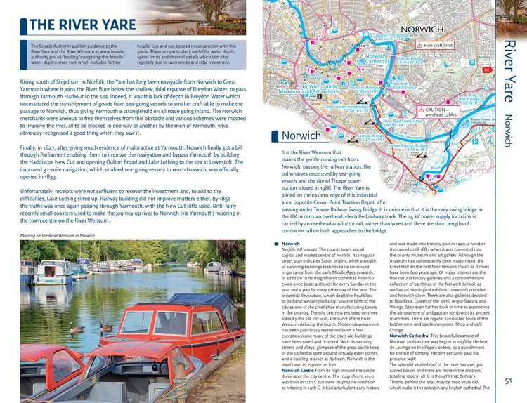Produktbild: Collins Nicholson Waterways Guides - Norfolk Broads