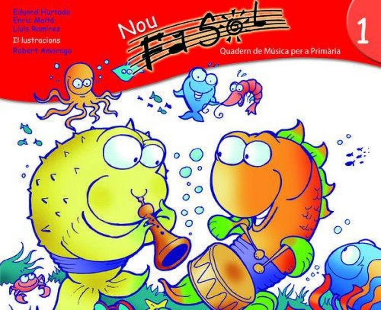 Produktbild: Nou Fa Sol 1: Quadern de m&uacute;sica per a prim&agrave;ria