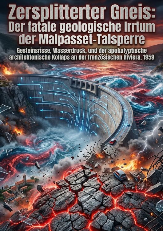Produktbild: Zersplitterter Gneis: Der fatale geologische Irrtum der Malpasset-Talsperre