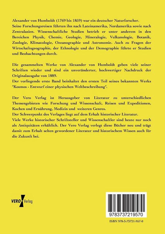 Produktbild: Gesammelte Werke von Alexander von Humboldt