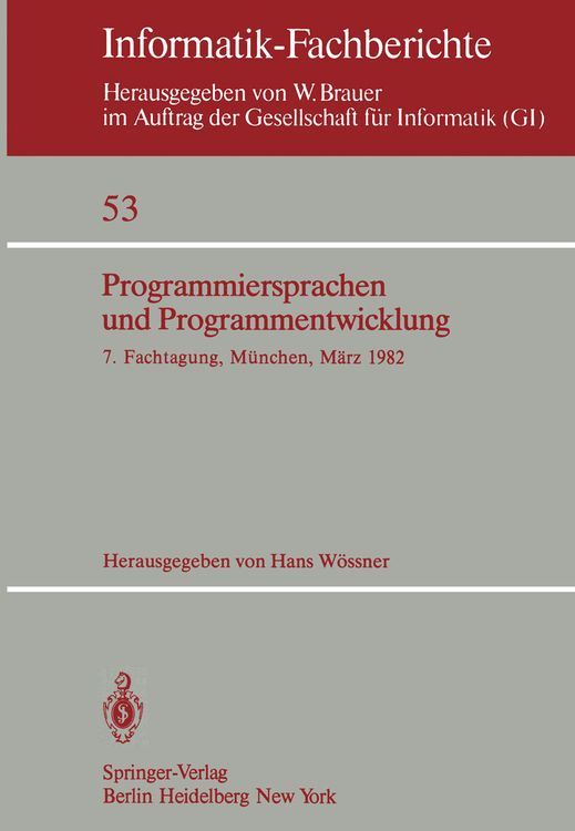 Produktbild: Programmiersprachen und Programmentwicklung