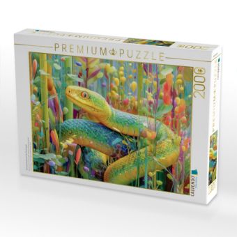 Produktbild: CALVENDO Puzzle Tierische Kreaturen des Dschungels | 2000 Teile Lege-Gr&ouml;&szlig;e 90x67cm Foto-Puzzle f&uuml;r gl&uuml;ckliche Stunden