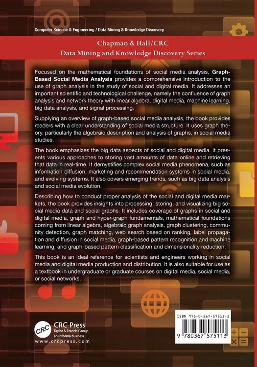 Produktbild: Graph-Based Social Media Analysis