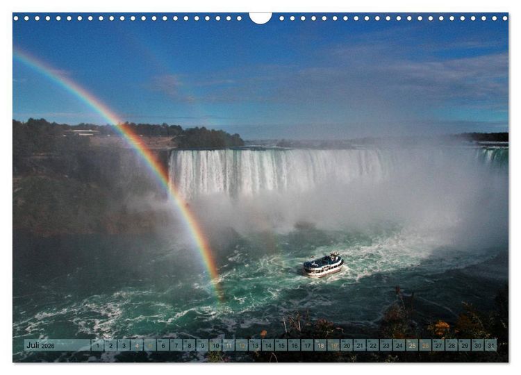Produktbild: Kanada - short visit (Wandkalender 2026 DIN A3 quer), CALVENDO Monatskalender