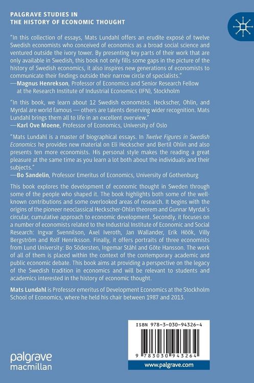 Produktbild: Twelve Figures in Swedish Economics