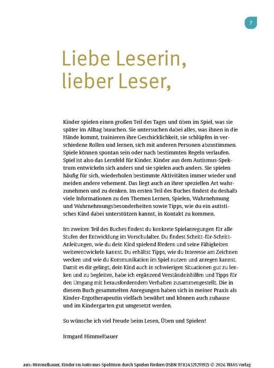 Produktbild: Kinder im Autismus-Spektrum durch Spielen f&ouml;rdern