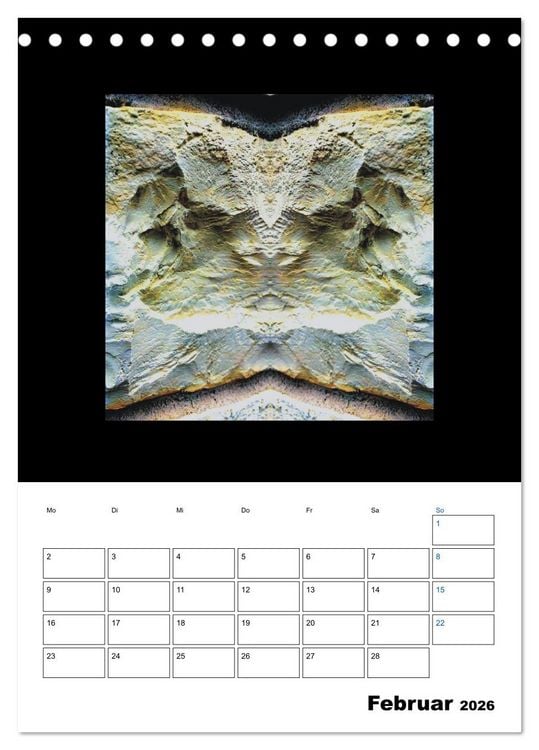 Produktbild: Nature's Faces (Tischkalender 2026 DIN A5 hoch), CALVENDO Monatskalender