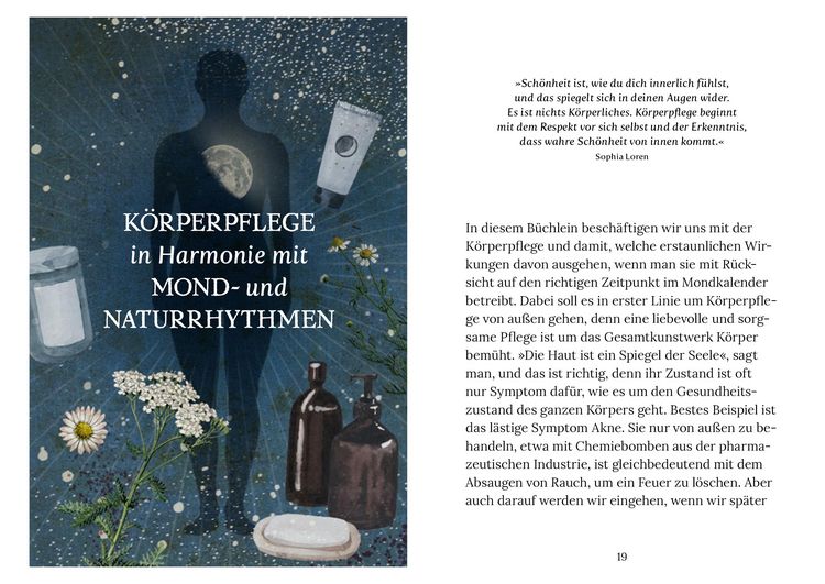 Produktbild: K&ouml;rperpflege und Kosmetik im Rhythmus des Mondes