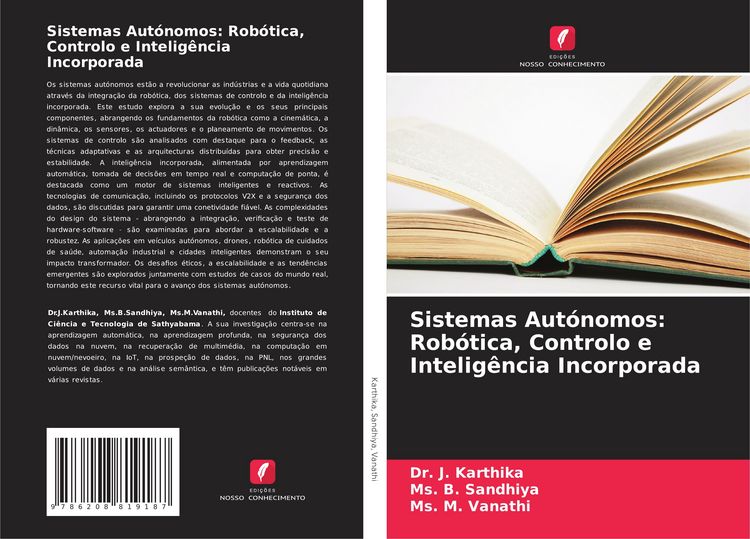 Produktbild: Sistemas Aut&oacute;nomos: Rob&oacute;tica, Controlo e Intelig&ecirc;ncia Incorporada