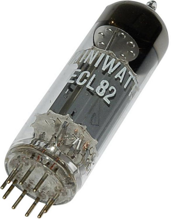 Produktbild: BTB Vertrieb ECL 82 = 6 BM 8 Elektronenr&ouml;hre Triode-Pentode 100 V, 170 V 3.5 mA, 41 mA Polzahl: 9 Sockel: Noval Inhalt 1 St.
