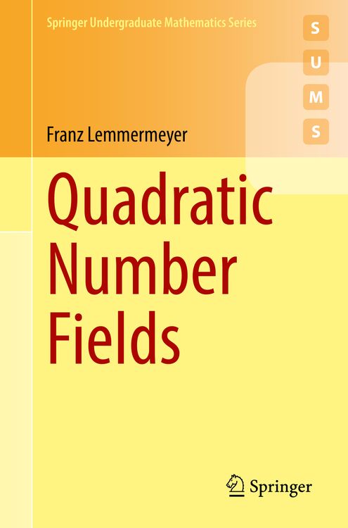 Produktbild: Quadratic Number Fields