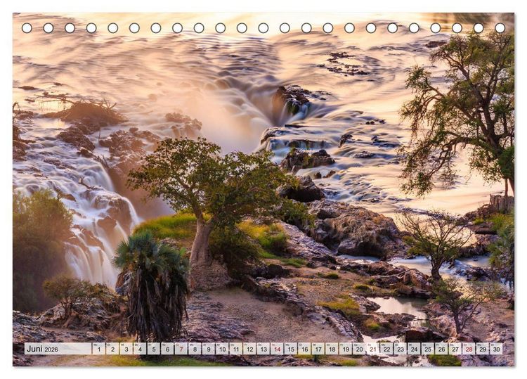 Produktbild: Namibia - Kunene (Tischkalender 2026 DIN A5 quer), CALVENDO Monatskalender