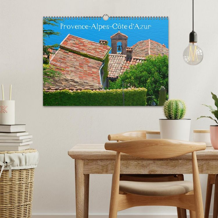 Produktbild: Provence-Alpes-C&ocirc;te d&rsquo;Azur (Wandkalender 2026 DIN A3 quer), CALVENDO Monatskalender