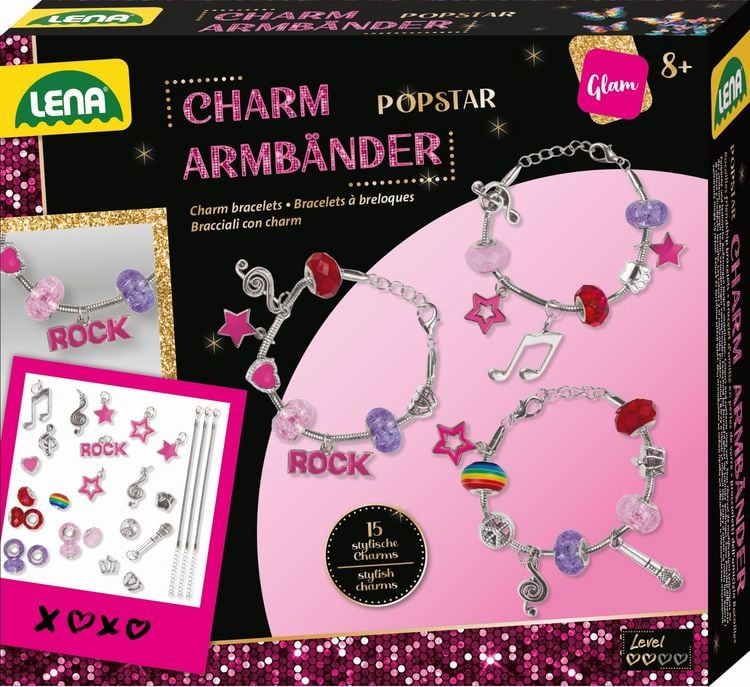 Produktbild: Charm Armb&auml;nder Popstar, Faltschachtel