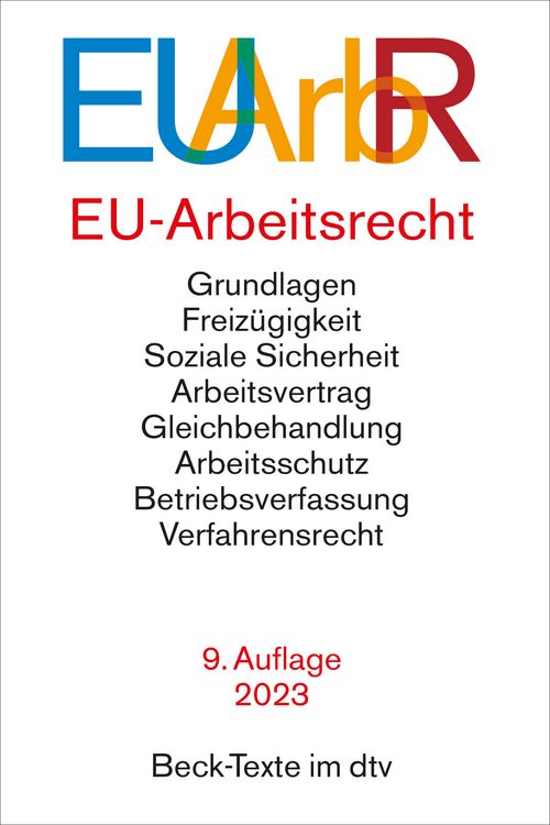 Produktbild: EU-Arbeitsrecht