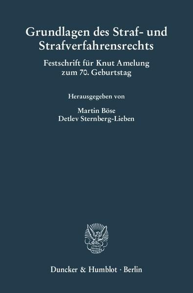 Produktbild: Grundlagen des Straf- und Strafverfahrensrechts.
