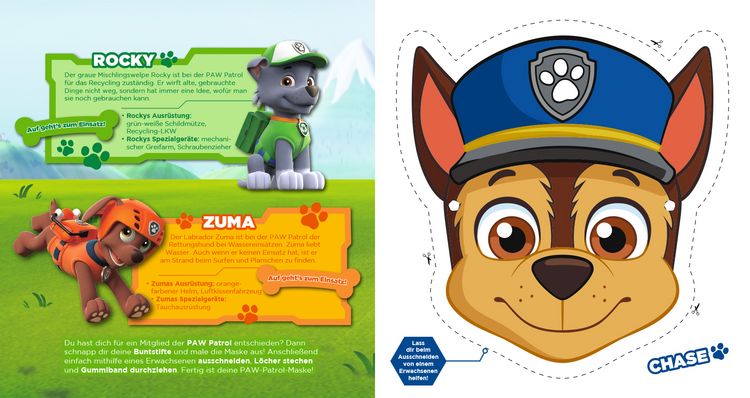 Produktbild: PAW Patrol: Mein Maskenbuch