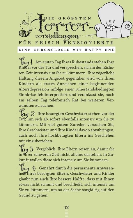 Produktbild: Das b&ouml;se Buch zum Ruhestand