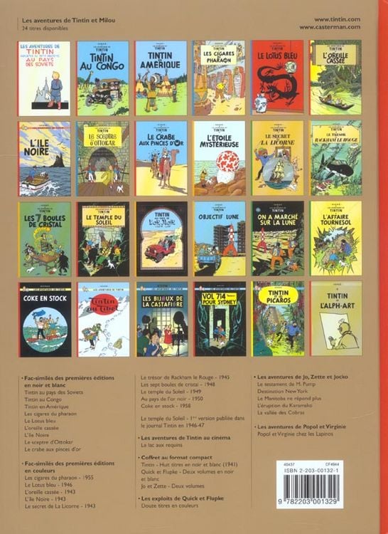 Produktbild: Tint&iacute;n 24/Tintin et l alph-art (franc&eacute;s)