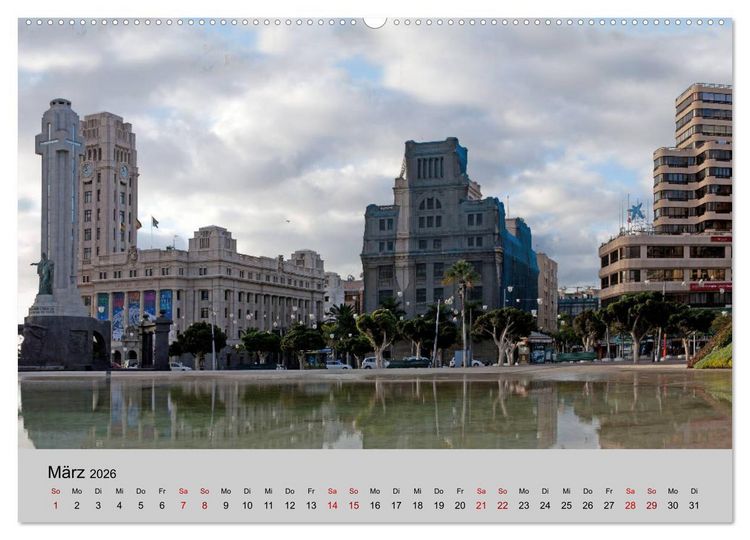 Produktbild: Kanaren - Inselh&uuml;pfen (Wandkalender 2026 DIN A2 quer), CALVENDO Monatskalender