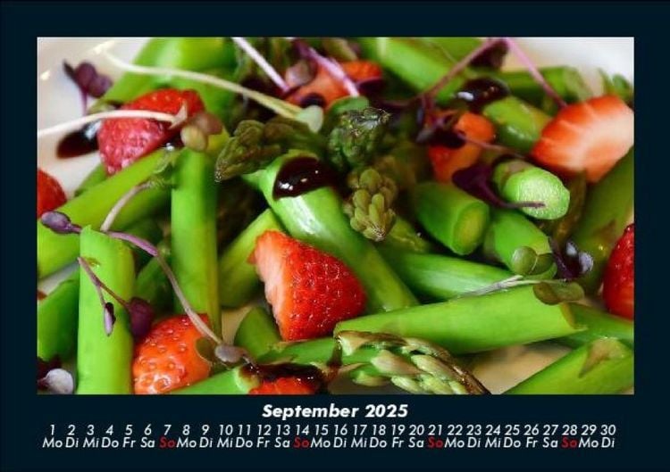 Produktbild: Obstkalender 2025 Fotokalender DIN A5