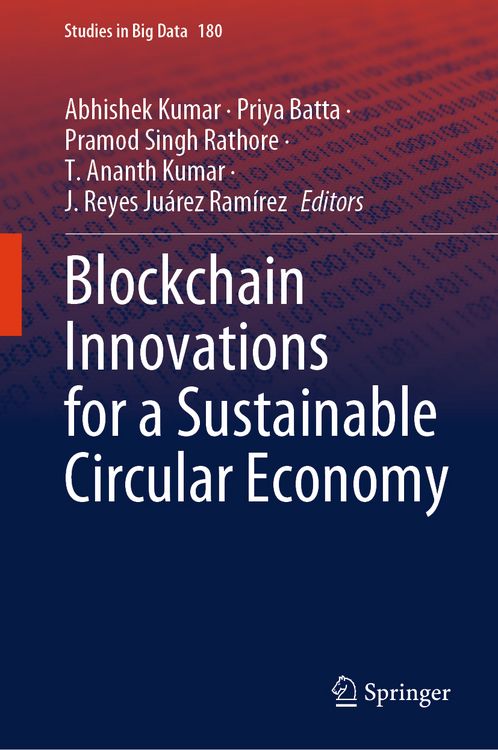 Produktbild: Blockchain Innovations for a Sustainable Circular Economy