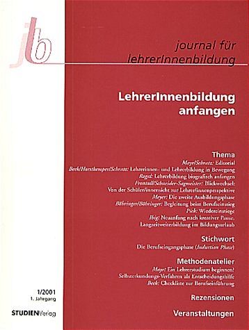 Produktbild: LehrerInnenbildung anfangen