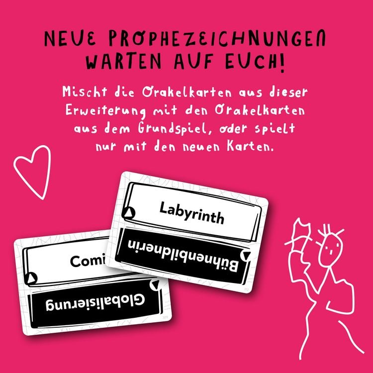 Produktbild: Krakel-Orakel Erweiterung &ndash; Neue Orakelkarten, neue Krakelstifte