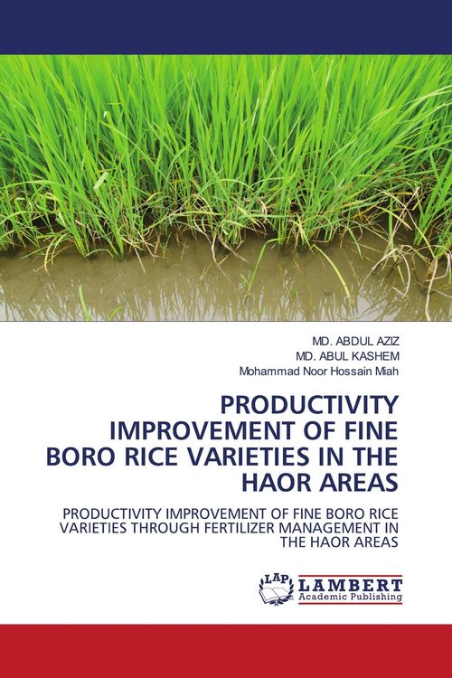 Produktbild: Productivity Improvement Of Fine Boro Rice Varieties in The Haor Areas