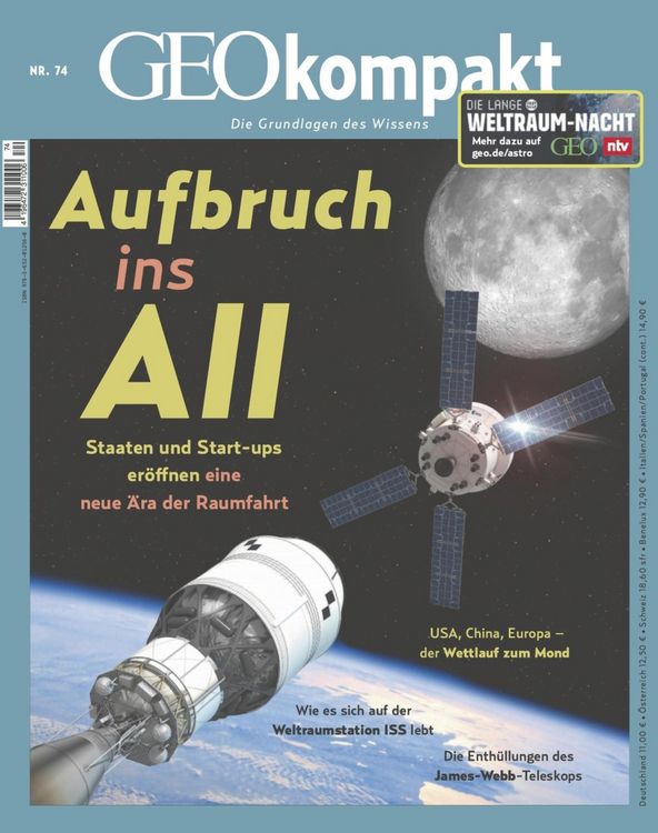 Produktbild: GEO kompakt 74/2023 - Aufbruch ins All