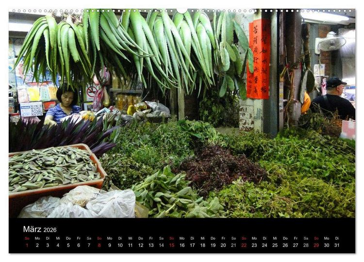 Produktbild: Taiwan kulinarisch erleben (hochwertiger Premium Wandkalender 2026 DIN A2 quer), Kunstdruck in Hochglanz