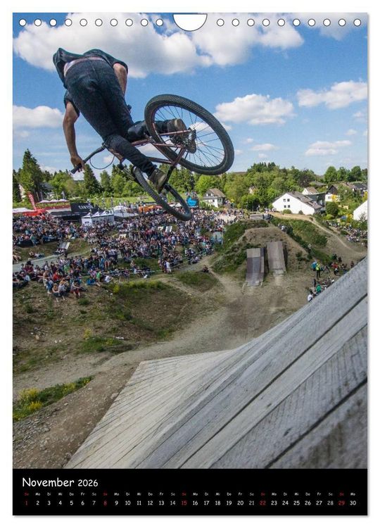 Produktbild: Slopestyle Extrembiking (Wandkalender 2026 DIN A4 hoch), CALVENDO Monatskalender