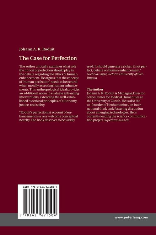 Produktbild: The Case for Perfection