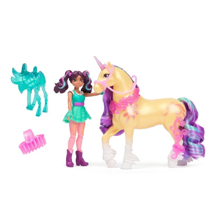 Produktbild: UCA Small Doll & Unicorn Ava & Leaf