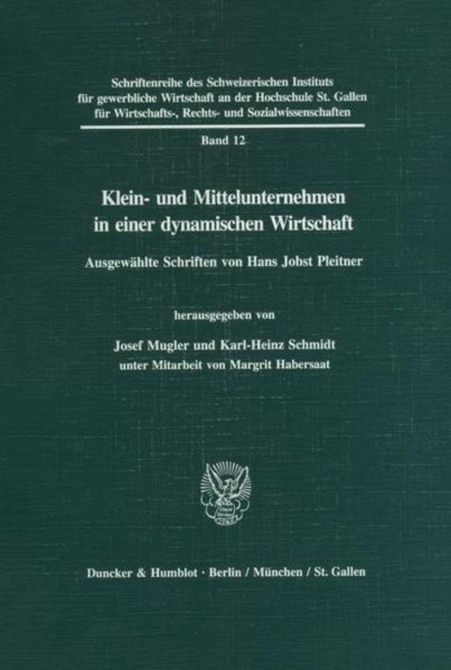 Produktbild: Klein- und Mittelunternehmen in einer dynamischen Wirtschaft.