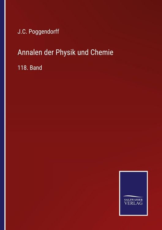 Produktbild: Annalen der Physik und Chemie