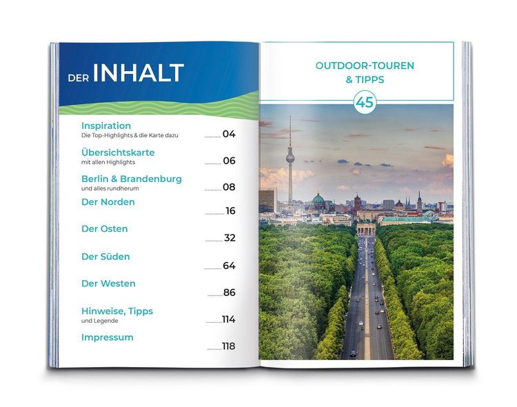 Produktbild: KOMPASS Inspiration Berlin & Brandenburg